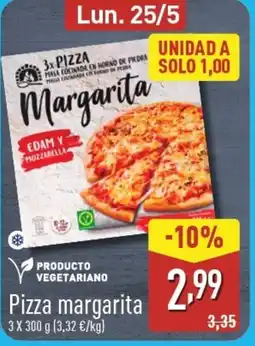ALDI Pizza margarita oferta