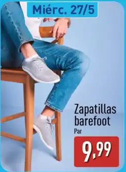 ALDI Zapatillas barefoot oferta