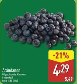 ALDI Arándanos oferta