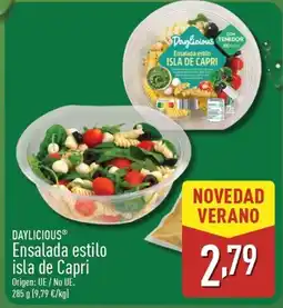 ALDI DAYLICIOUS Ensalada estilo isla de Capri oferta