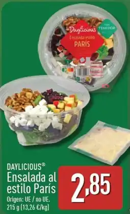 ALDI DAYLICIOUS Ensalada al estilo París oferta