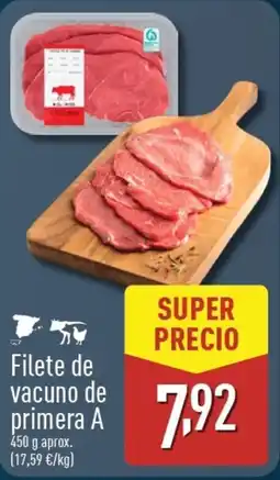 ALDI Filete de vacuno de primera A oferta