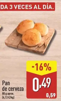 ALDI Pan de cerveza oferta