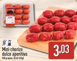 ALDI Mini chorizo dulce aperitivo oferta