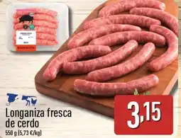 ALDI Longaniza fresca de cerdo oferta