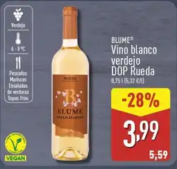 ALDI BLUME Vino blanco verdejo DOP Rueda oferta