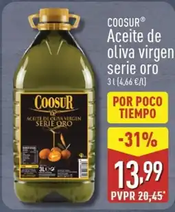 ALDI COOSUR Aceite de oliva virgen serie oro oferta