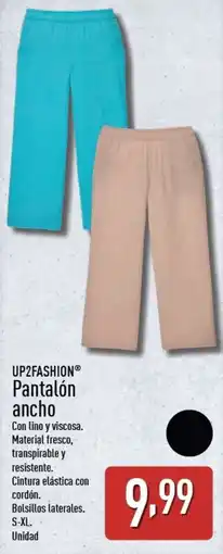 ALDI UP2FASHION Pantalón ancho oferta