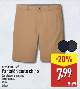 ALDI UP2FASHION Pantalón corto chino oferta