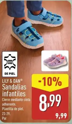 ALDI LILY & DAN Sandalias infantiles oferta