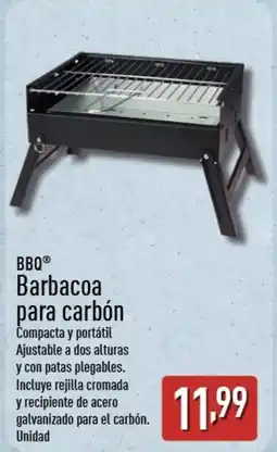ALDI BBQ Barbacoa para carbón oferta