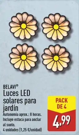 ALDI BELAVI Luces LED solares para oferta