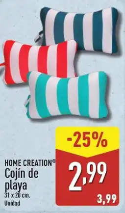 ALDI HOME CREATION Cojín de playa oferta