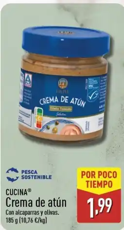 ALDI CUCINA Crema de atún oferta