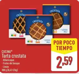 ALDI CUCINA Tarta crostata oferta