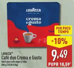ALDI LAVAZZA Café duo Crema e Gusto oferta