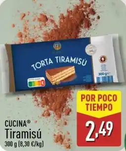 ALDI CUCINA Tiramisú oferta