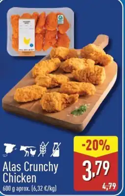 ALDI Alas Crunchy Chicken oferta
