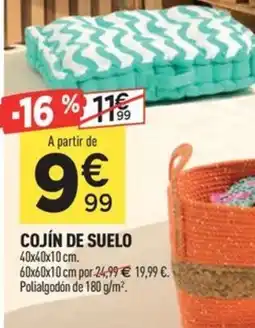 Centrakor Cojín de suelo oferta