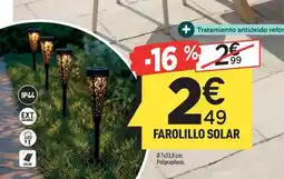 Centrakor Farolillo solar oferta