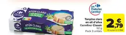Carrefour Express Tonyina clara en oli d'oliva Carrefour Classic oferta