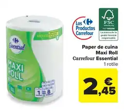 Carrefour Express Paper de cuina Maxi Roll Carrefour Essential oferta