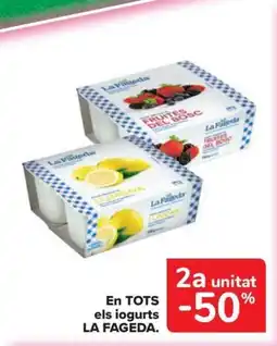 Carrefour Express LA FAGEDA En tots els iogurts oferta