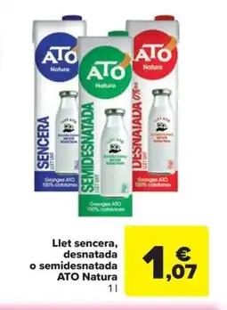 Carrefour Express ATO Llet sencera, desnatada o semidesnatada oferta
