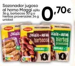 FROIZ MAGGI Sazonador jugoso al horno ajillo barbacoa o hierbas provenzales oferta