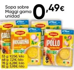 FROIZ MAGGI Sopa sobre gama oferta