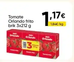 FROIZ ORLANDO Tomate frito brik oferta