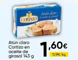 FROIZ CORTIZO Atún claro en aceite de girasol oferta