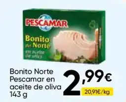 FROIZ PESCAMAR Bonito Norte en aceite de oliva oferta
