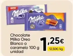 FROIZ Chocolate Milka Oreo Blanco o caramelo oferta