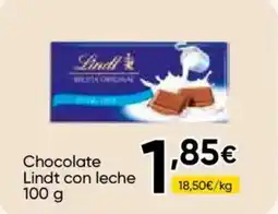 FROIZ Chocolate Lindt con leche oferta