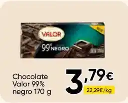FROIZ VALOR Chocolate 99% negro oferta