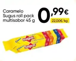 FROIZ SUGUS Caramelo roll pack multisabor oferta