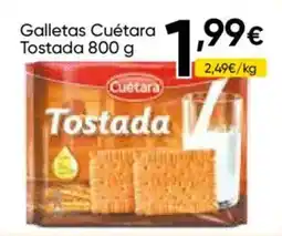 FROIZ CUETARA Galletas Tostada oferta