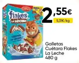 FROIZ CUETARA Galletas Flakes La Leche oferta