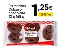 FROIZ DULCESOL Palmeritas chocolate 10 u oferta