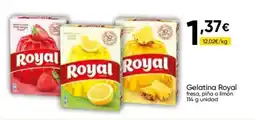 FROIZ ROYAL Gelatina fresa, piña o limón oferta