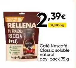 FROIZ Café Nescafé Classic soluble natural oferta