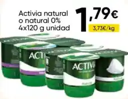FROIZ Activia natural o natural 0% oferta