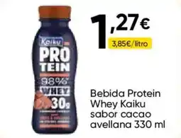 FROIZ KAIKU Bebida Protein Whey sabor cacao avellana oferta