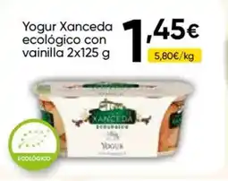 FROIZ XANCEDA Yogur ecológico con vainilla oferta