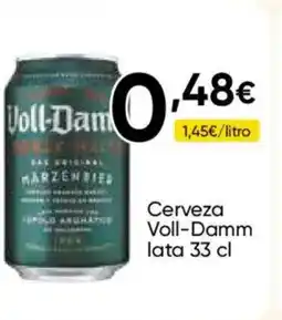 FROIZ VOLL-DAMM Cerveza oferta