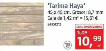 Bauhaus 'tarima Haya' oferta