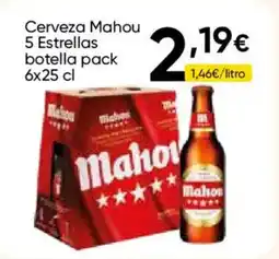 FROIZ MAHOU 5 Cerveza Estrellas oferta