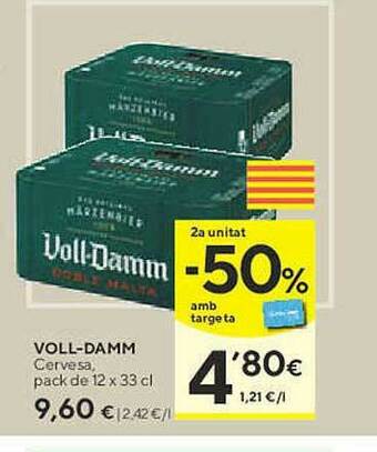 Caprabo Voll-damm Cervesa oferta