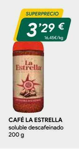 Masymas Café La Estrella oferta